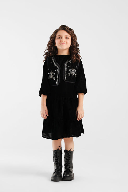 EMBROIDERED DRESS (E0754/401/902)