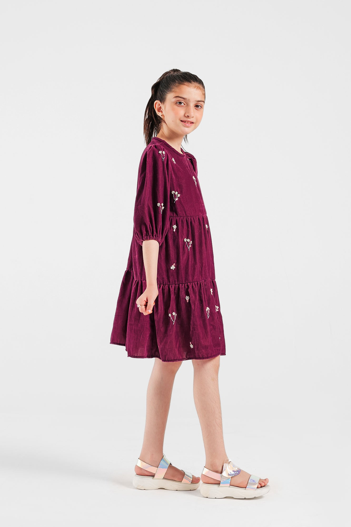 EMBROIDERED DRESS (E0756/401/523)