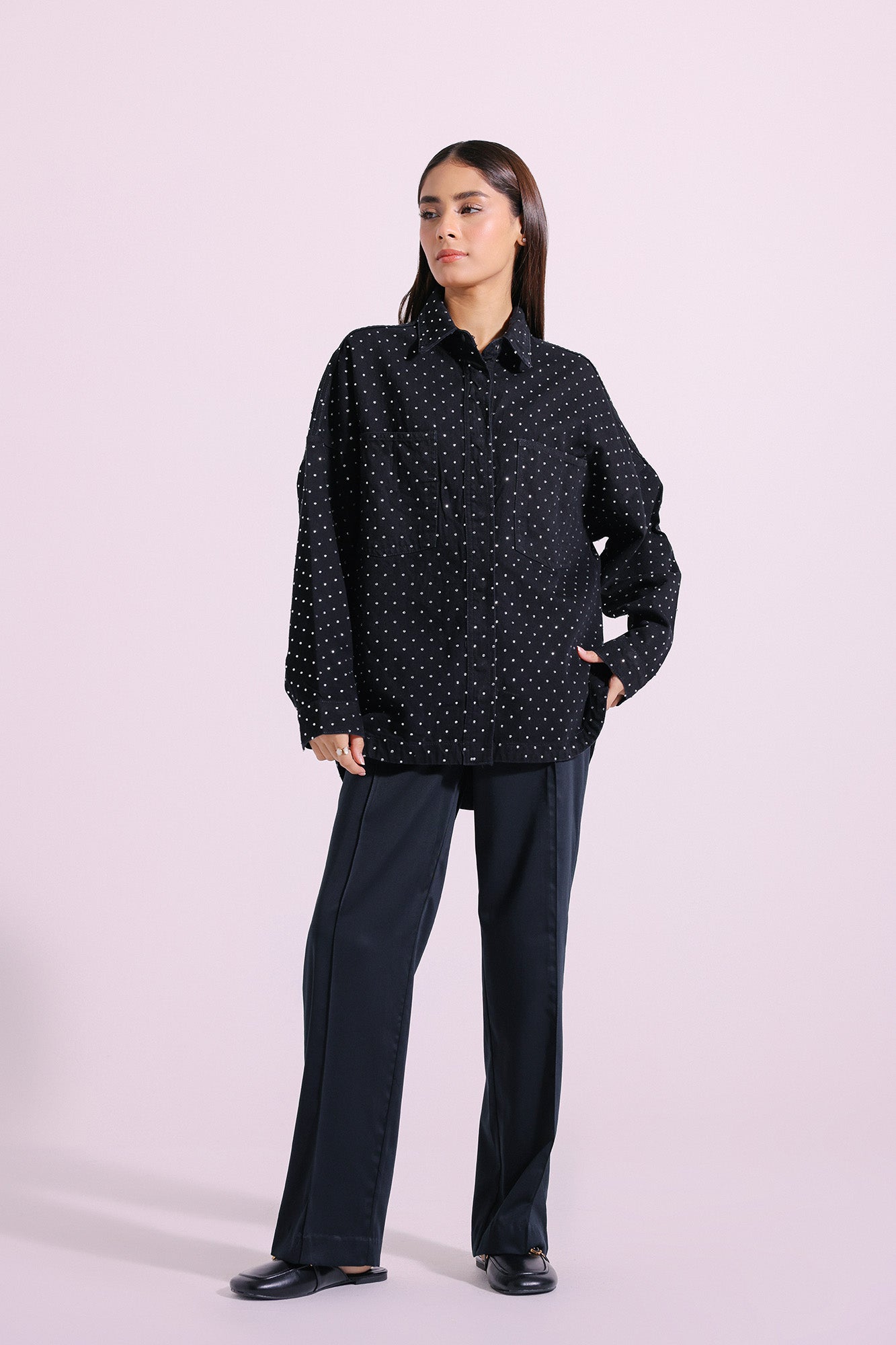 EMBELLISHED OVERSHIRT (E1225/108/902)