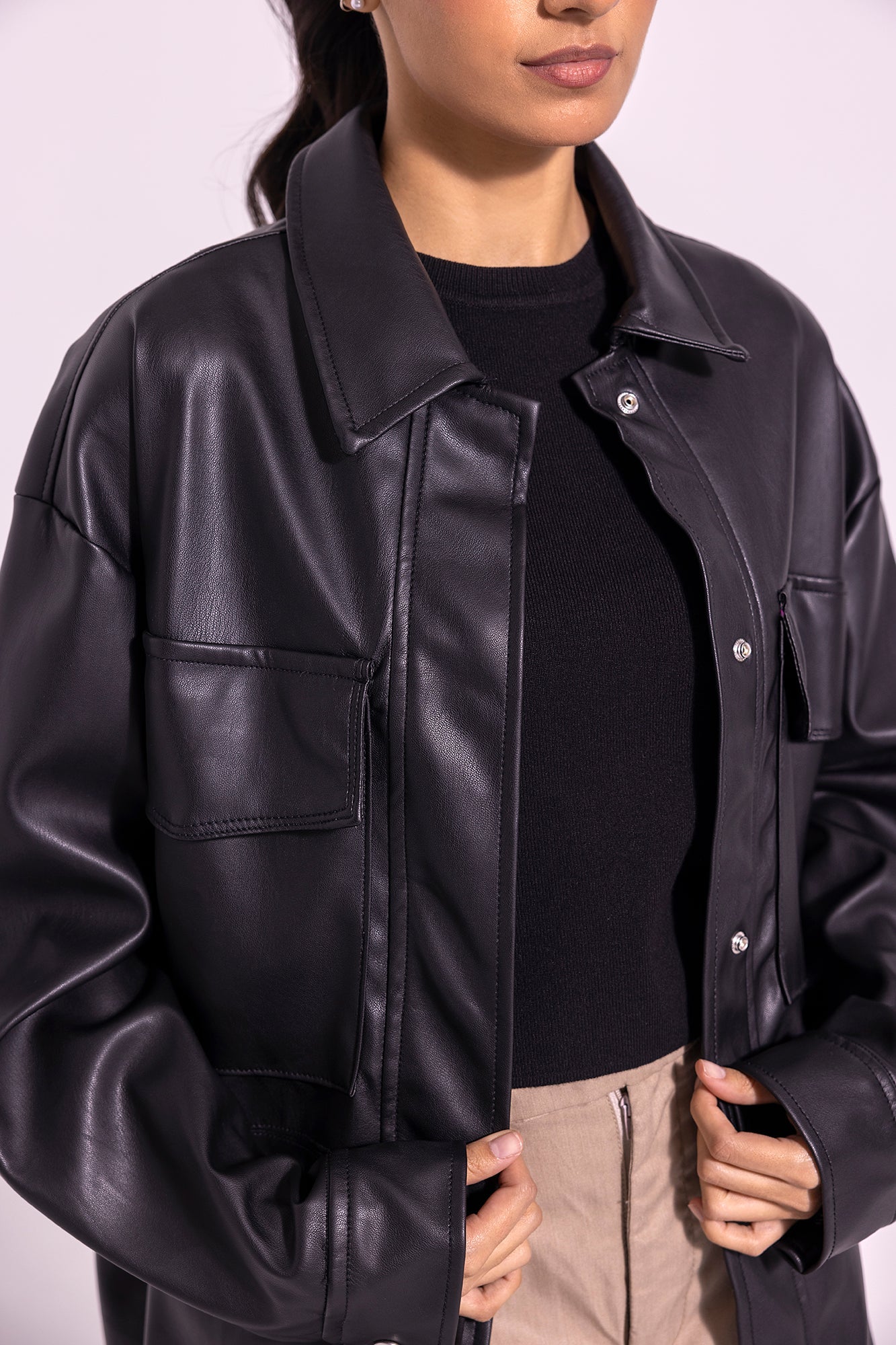 LEATHER JACKET (E1228/108/902)