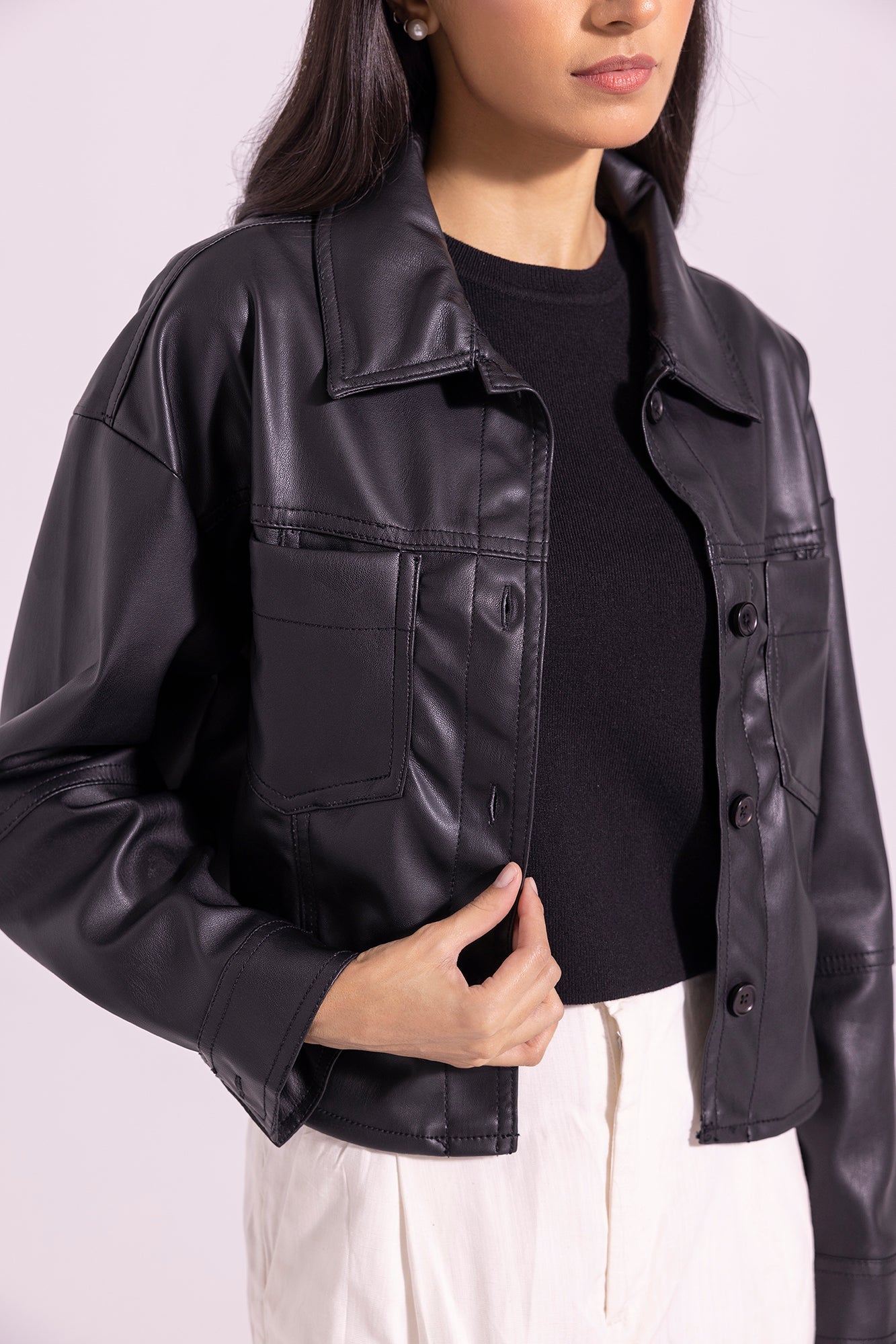 LEATHER JACKET (E1229/108/902)