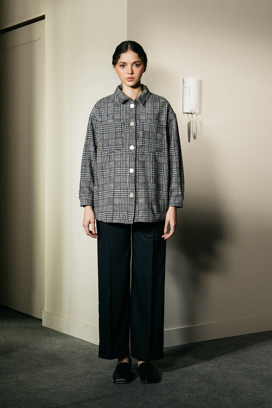 CHECKERED OVERSHIRT (E1237/108/906)