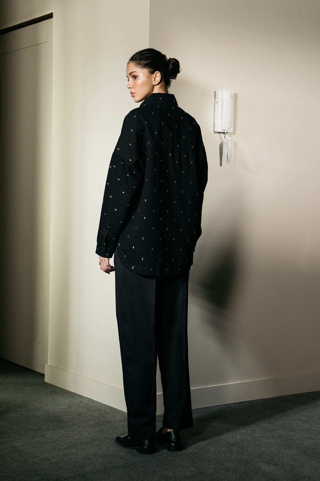 EMBELLISHED OVERSHIRT (E1238/108/901)