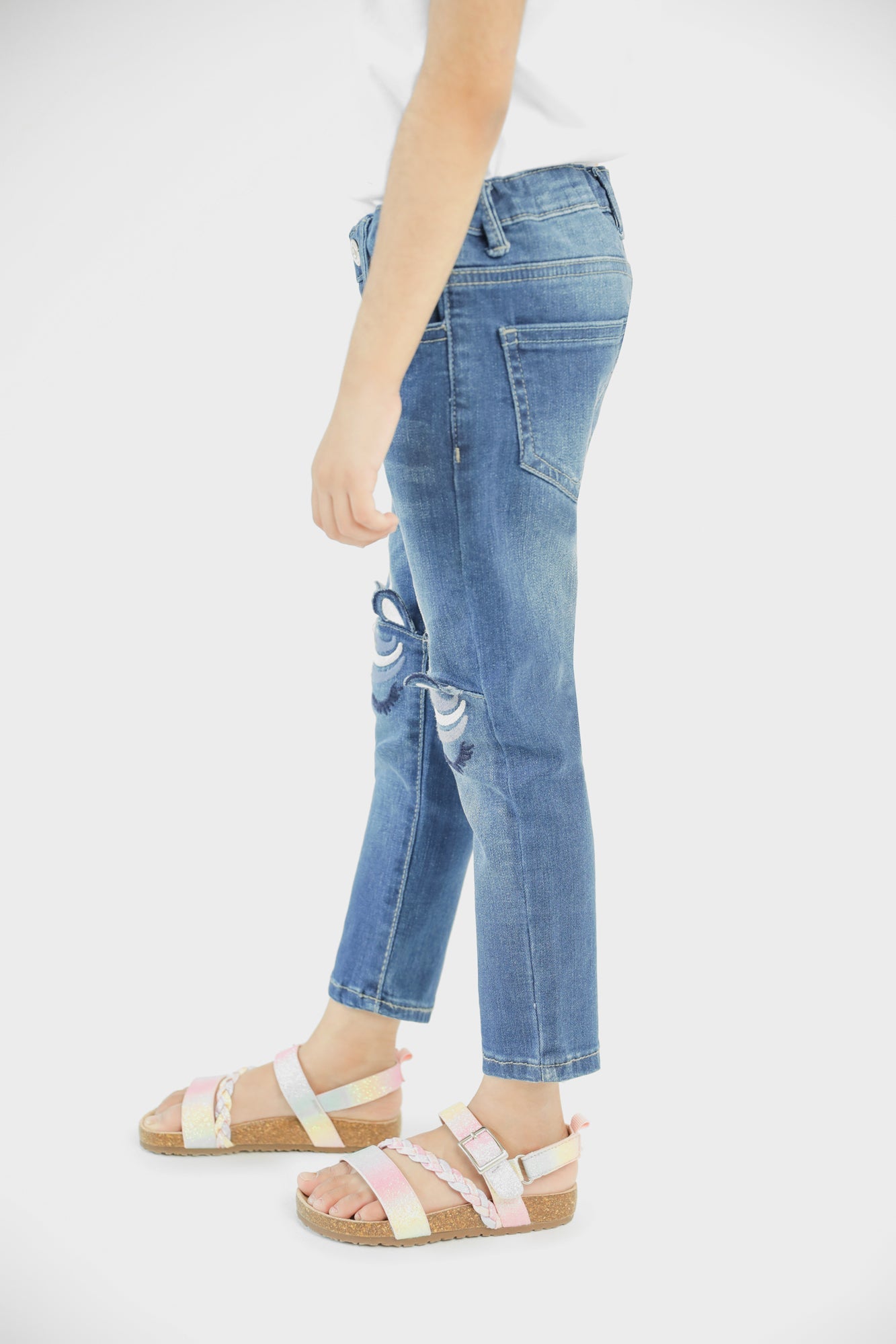 EMBROIDERED JEANS (GJBF214280) - Ethnic by Outfitters