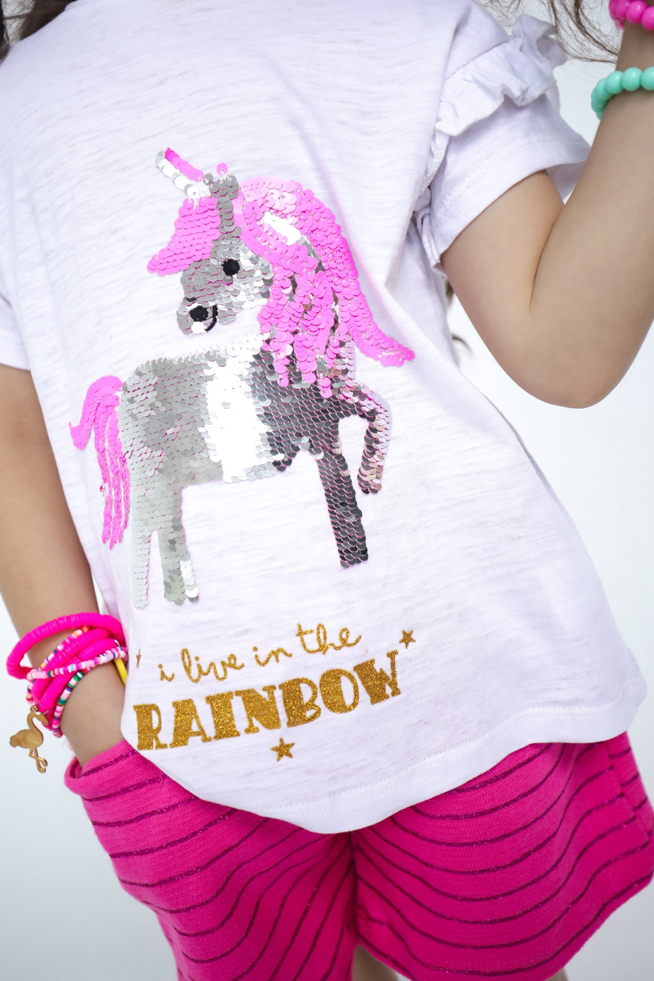 EMBELLISHED T-SHIRT (GTTF313076)